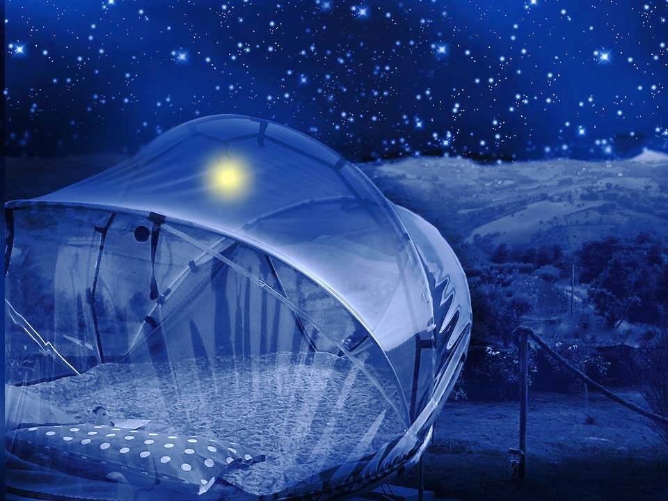 La tenda sotto le stelle