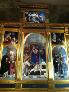 Polittico di San Domenico, Lorenzo Lotto
